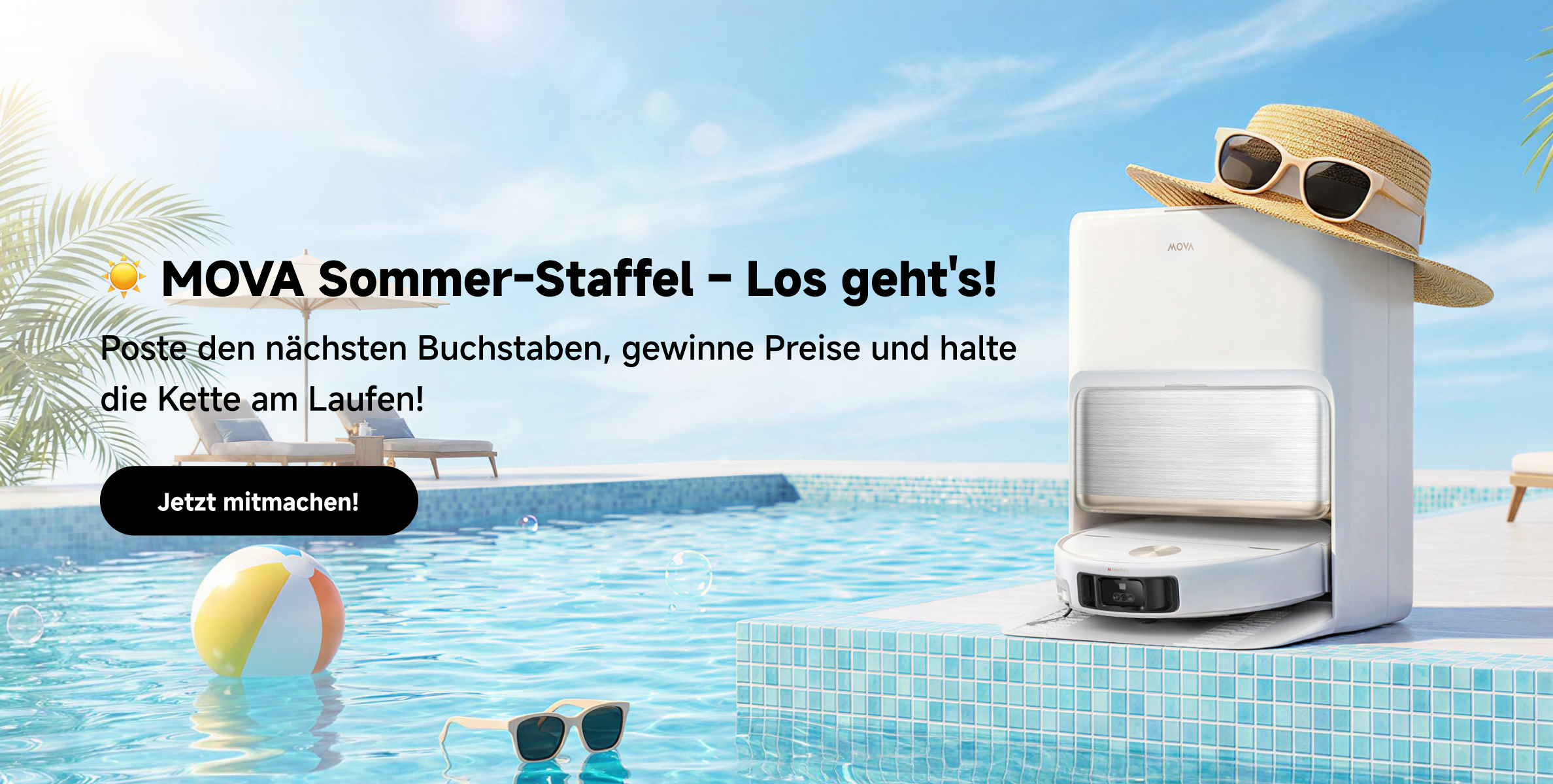 ☀️ MOVA Sommer-Staffel – Los geht'