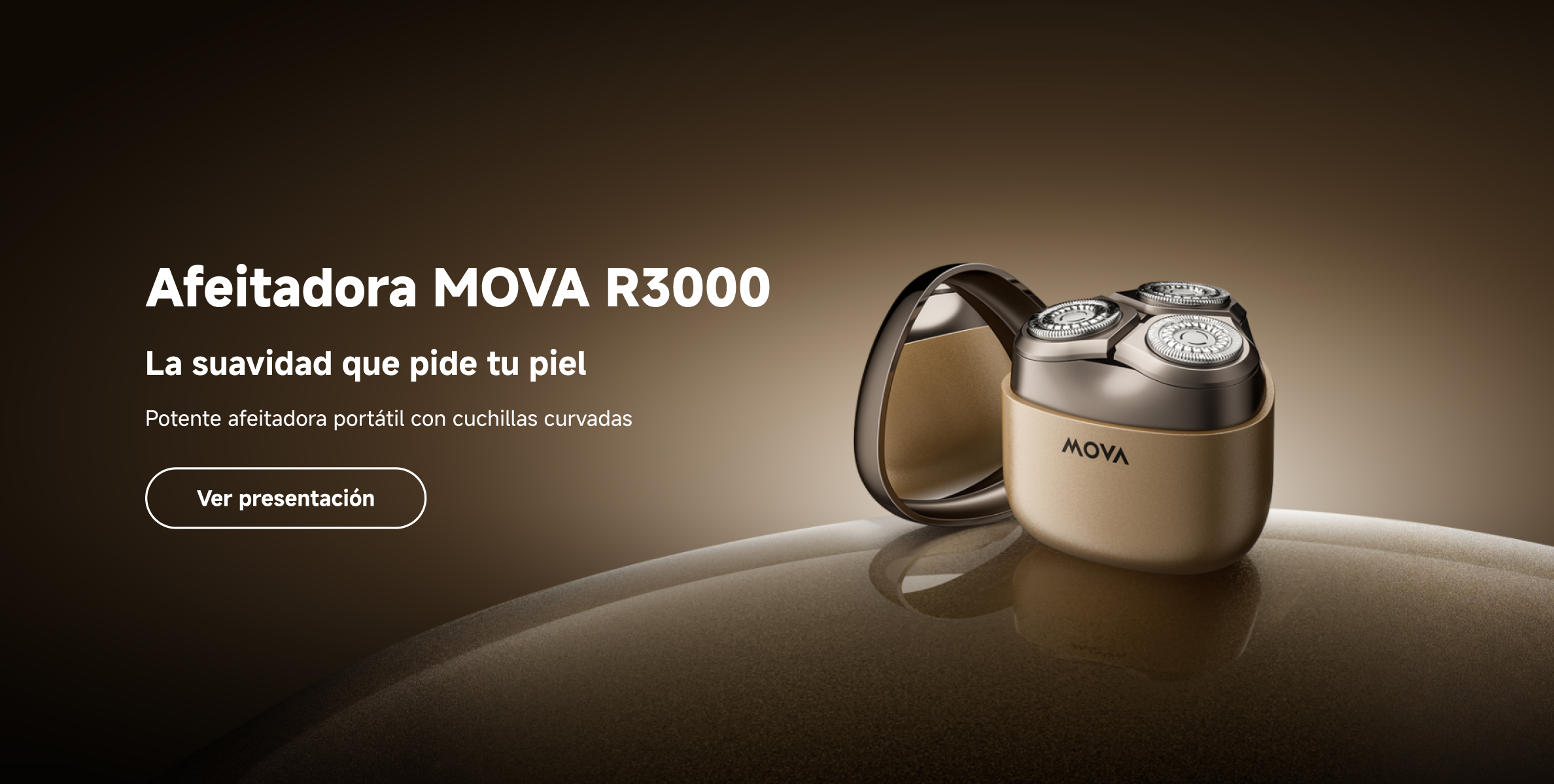 Afeitadora MOVA R3000: La suavidad que p