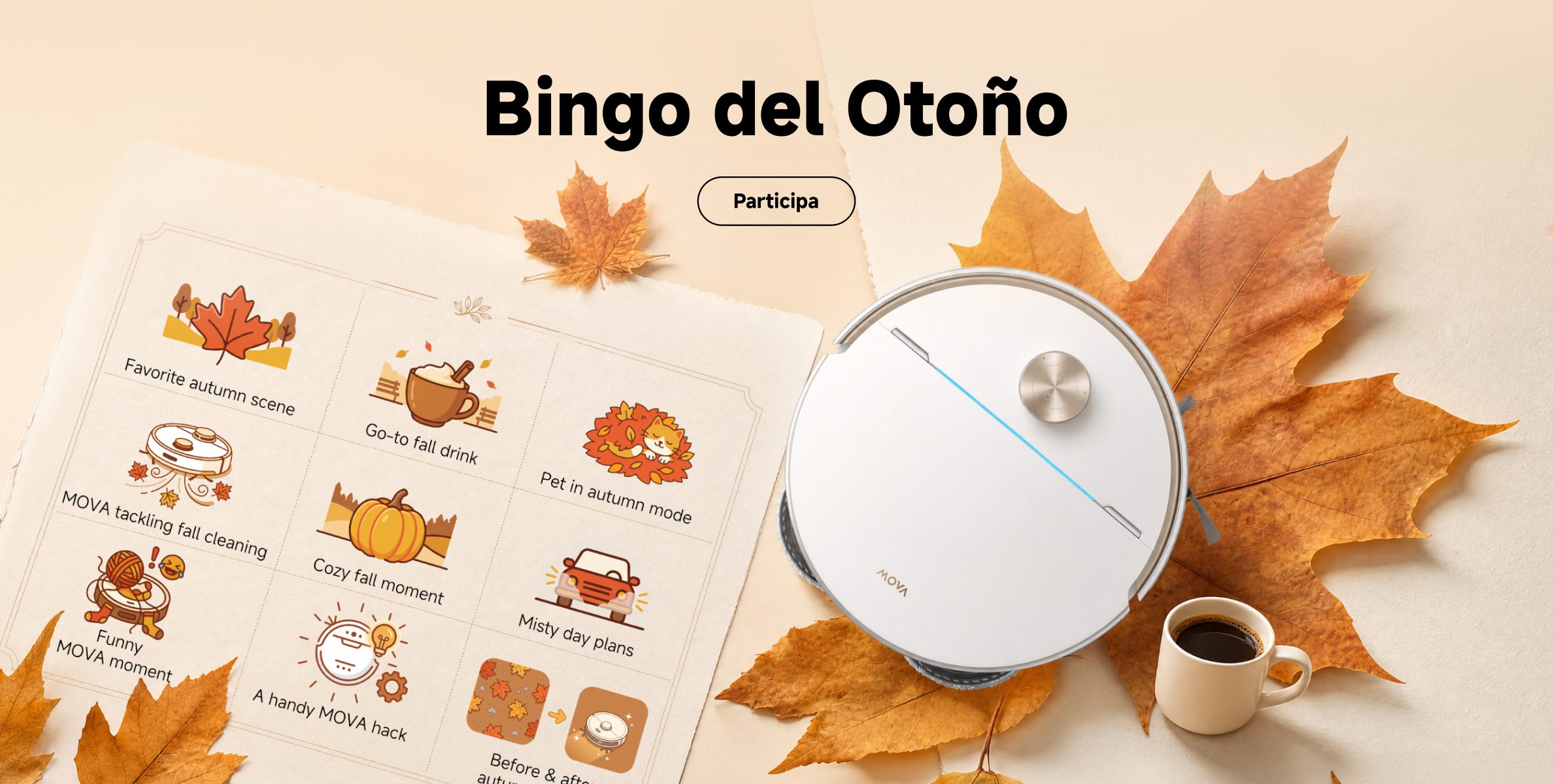 El Bingo del Otoño: el desafío otoñal