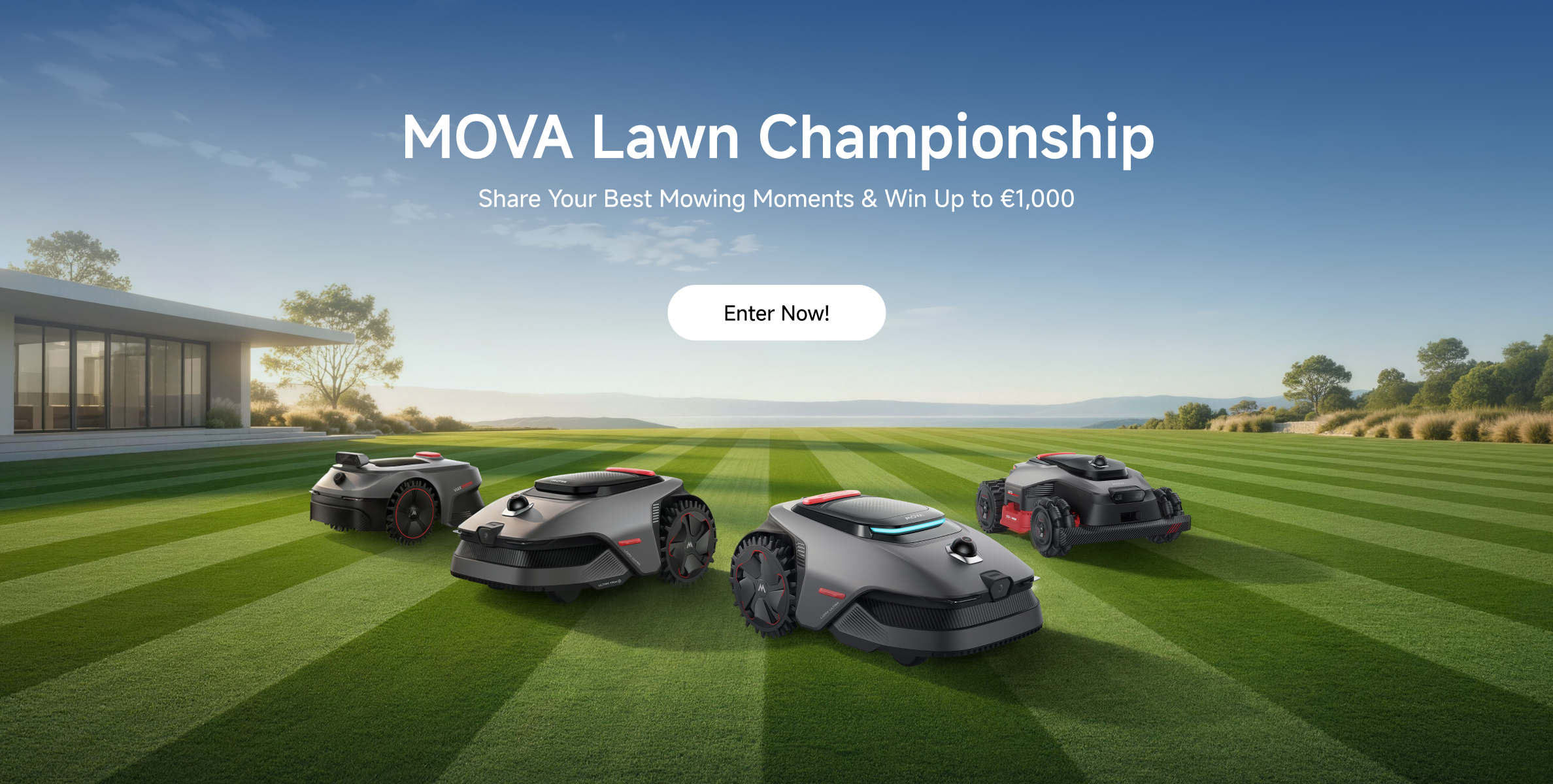 MOVA LAWN CHAMPIONSHIP IS HERE! 