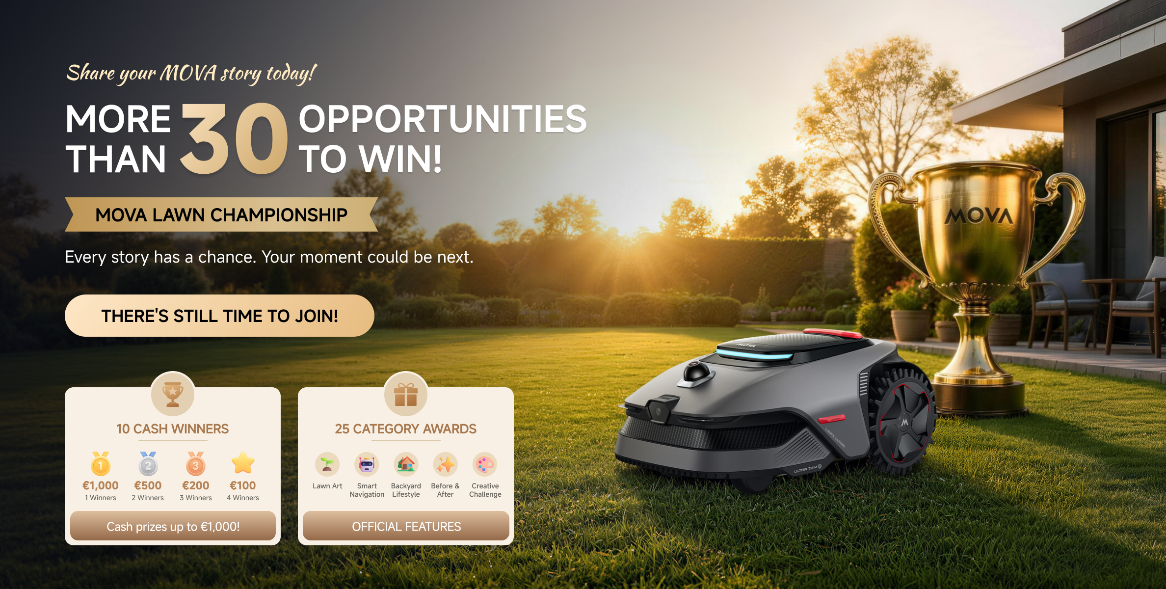 MORE THAN 30 CHANCES TO WIN—AND U