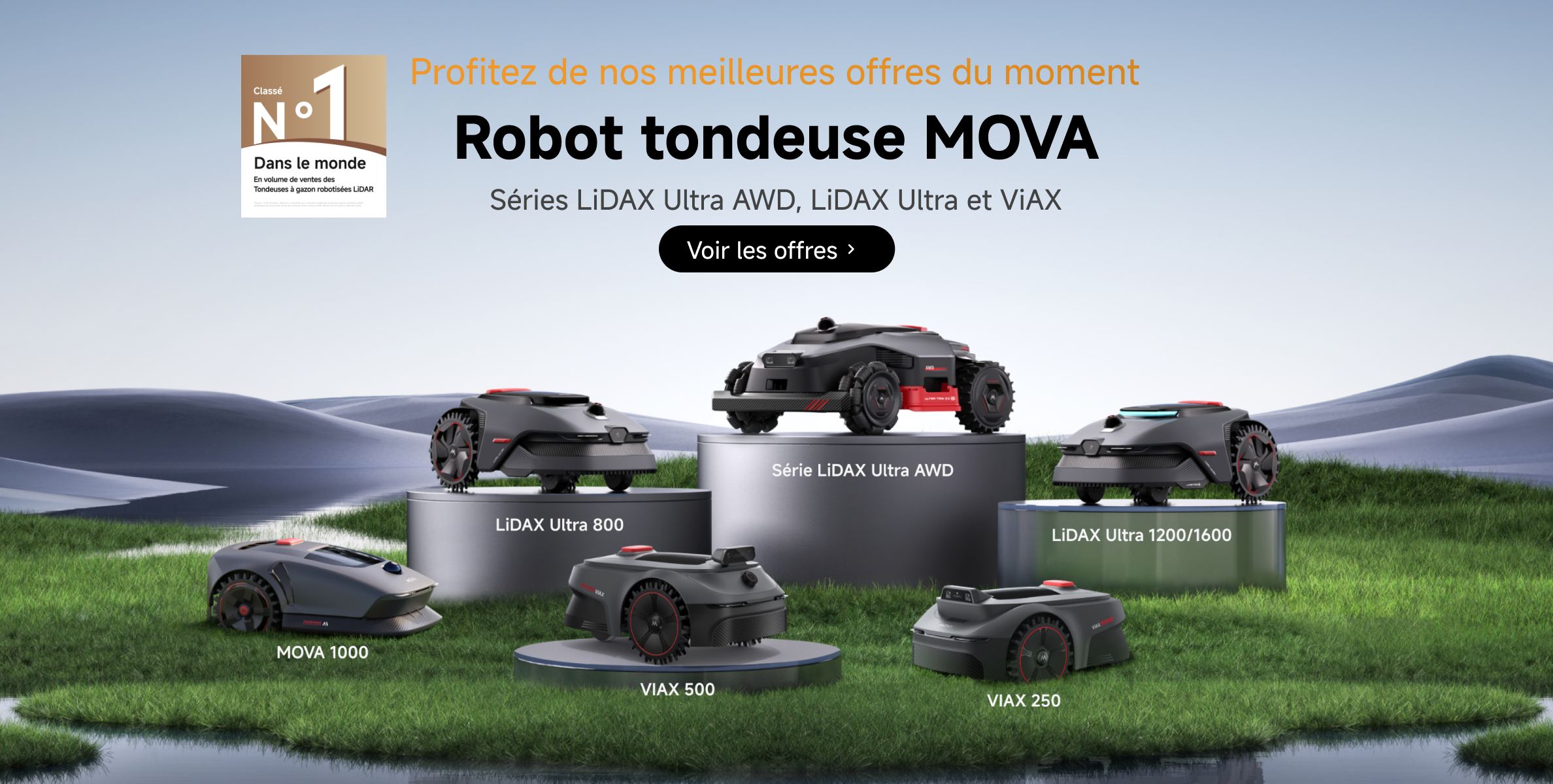 Robot tondeuse MOVA