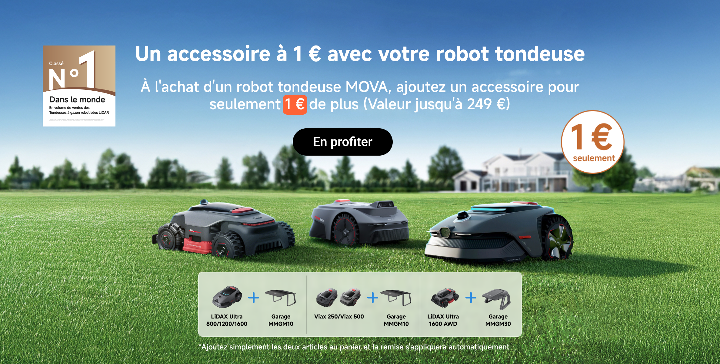 Robot tondeuse MOVA