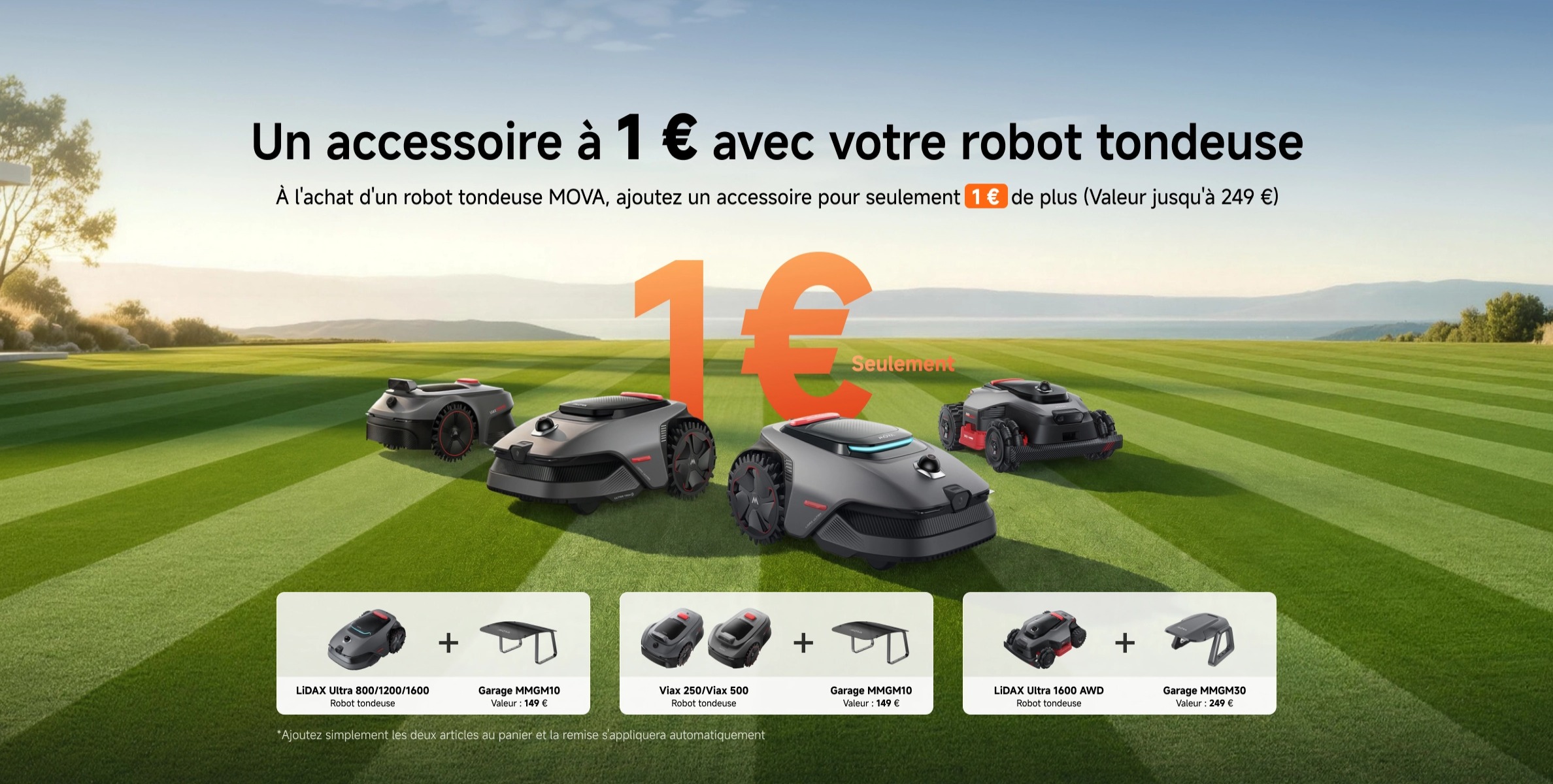 Robot tondeuse MOVA