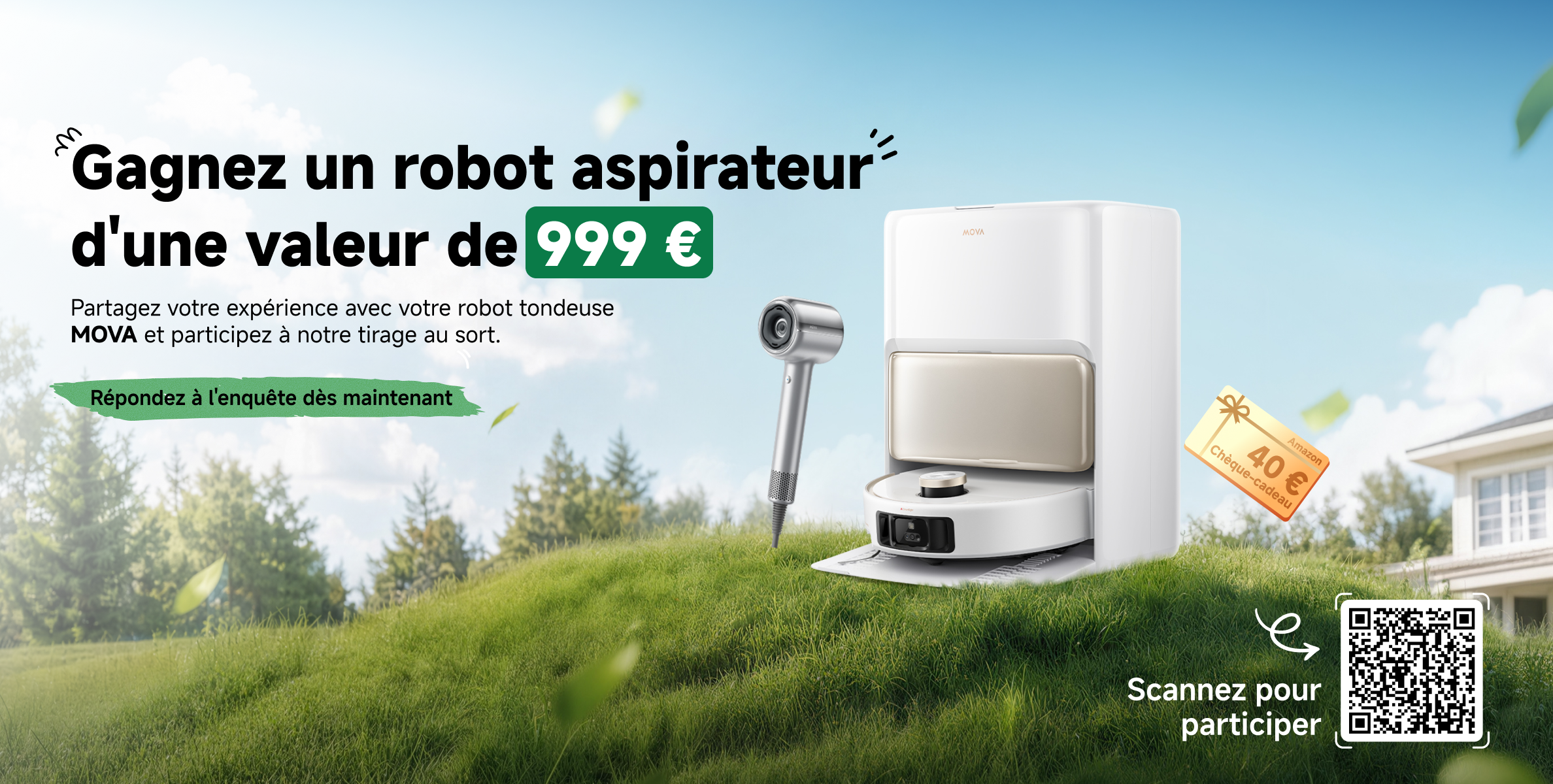 🎁Répondez à notre enquête et tentez 