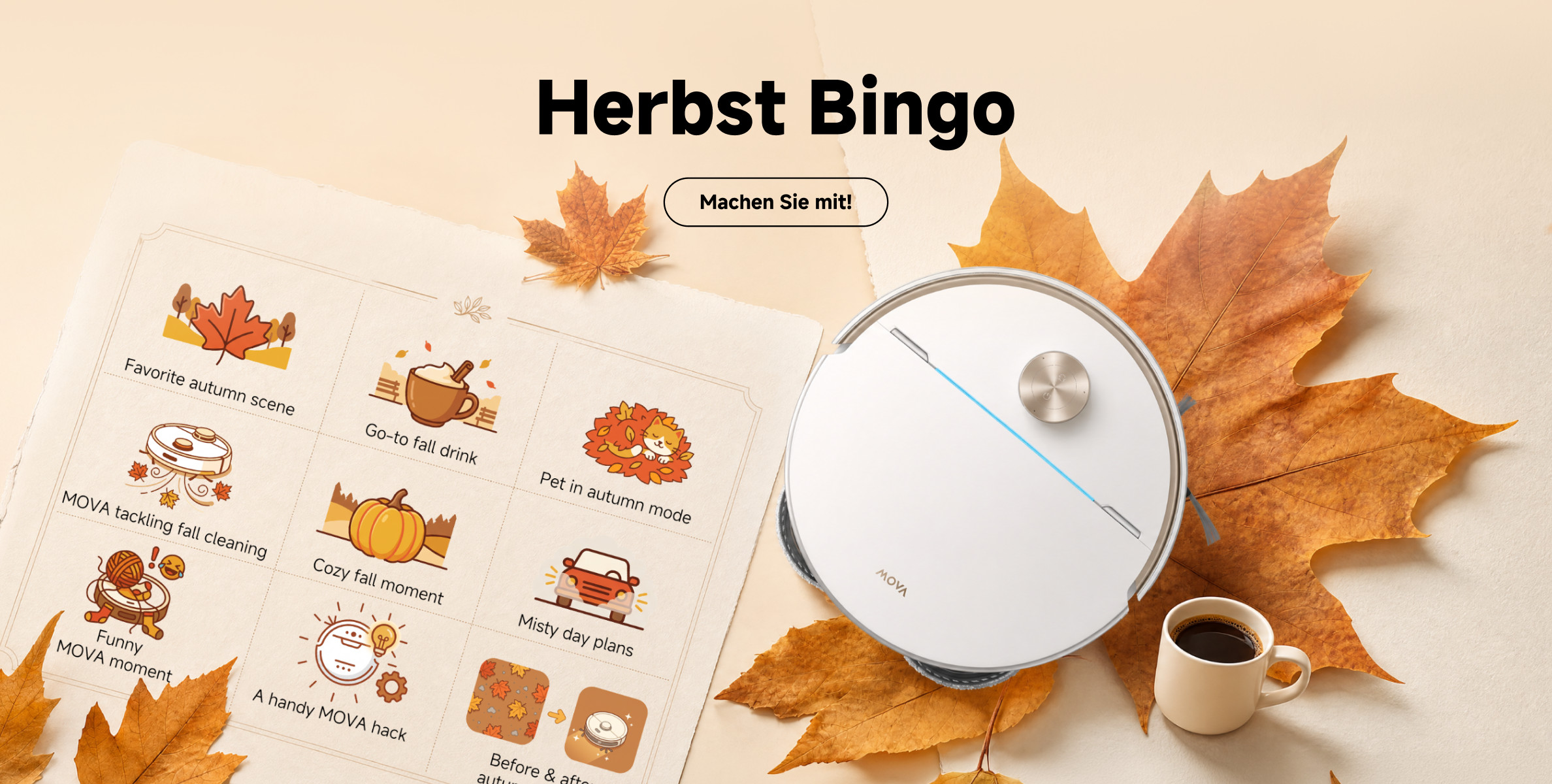 Bingo d’automne – Le défi automn