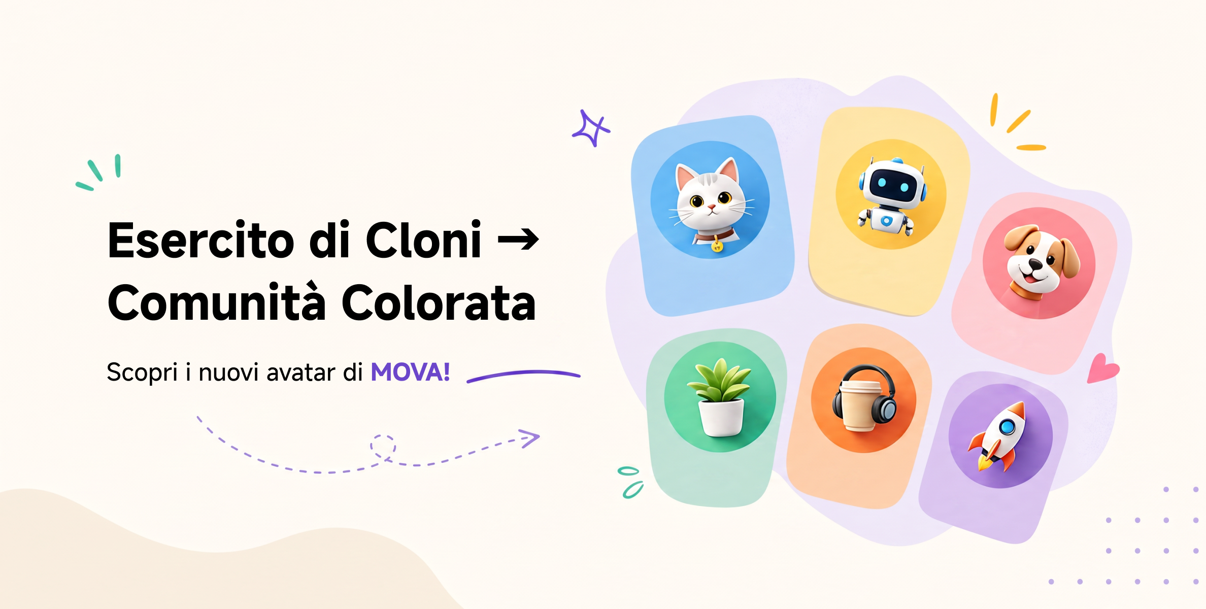 🎨 Colora il tuo MOVA! Dai un po' di